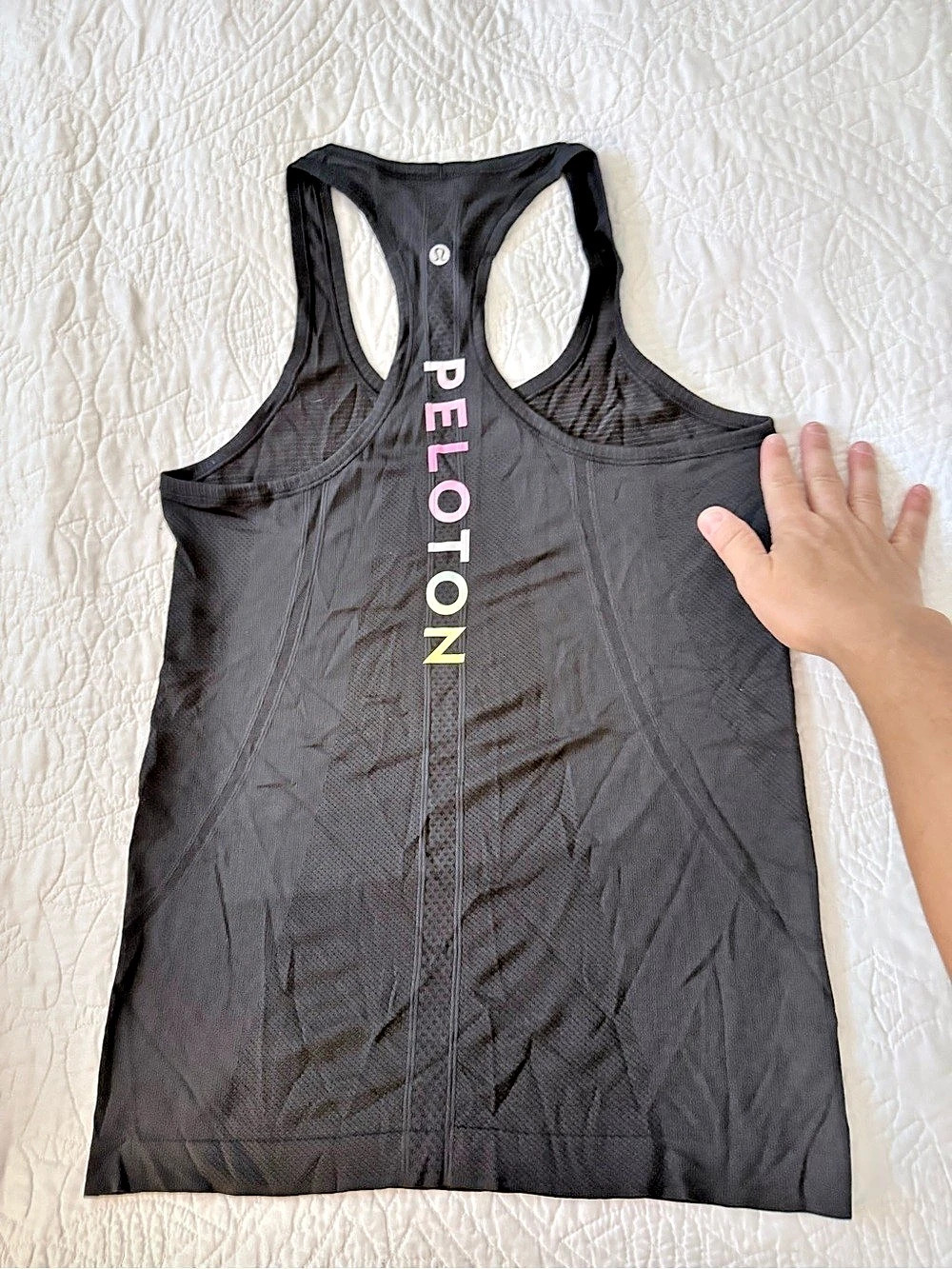 Lululemon x Peloton Women'Small Black Racerback Tank Size Small